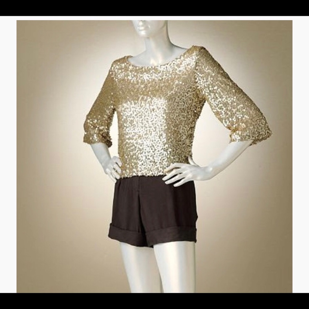 Sequin top